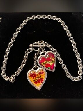 Vintage Karyn Cantor Classic Hardware Necklace